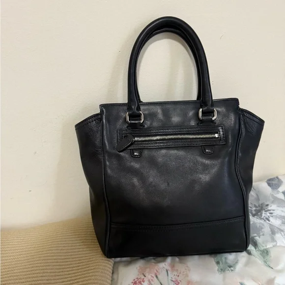 COACH Legacy Mini Black Tanner Handbag - Picture 5 of 10